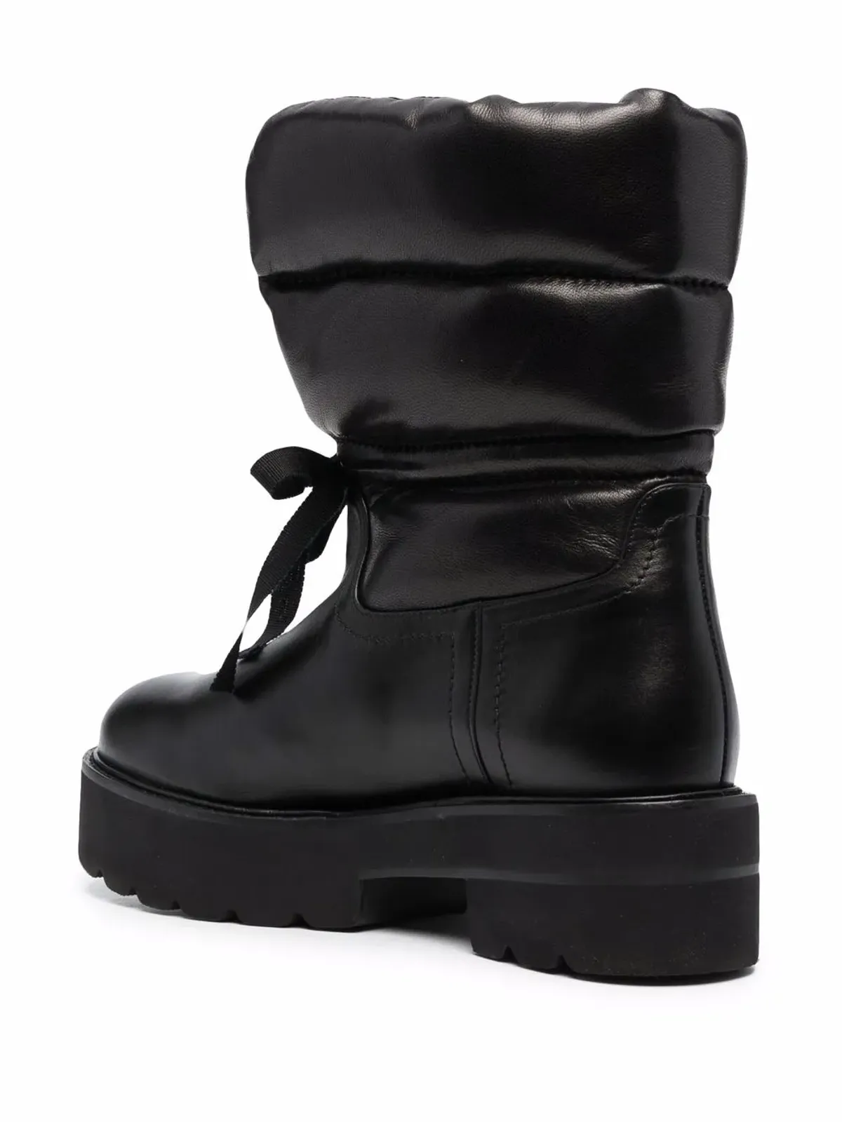 Stuart Weitzman キルテッドパネルド アンクルブーツ - 画像3