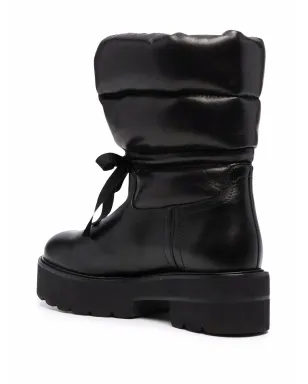 Stuart Weitzman キルテッドパネルド アンクルブーツ - サムネイル3
