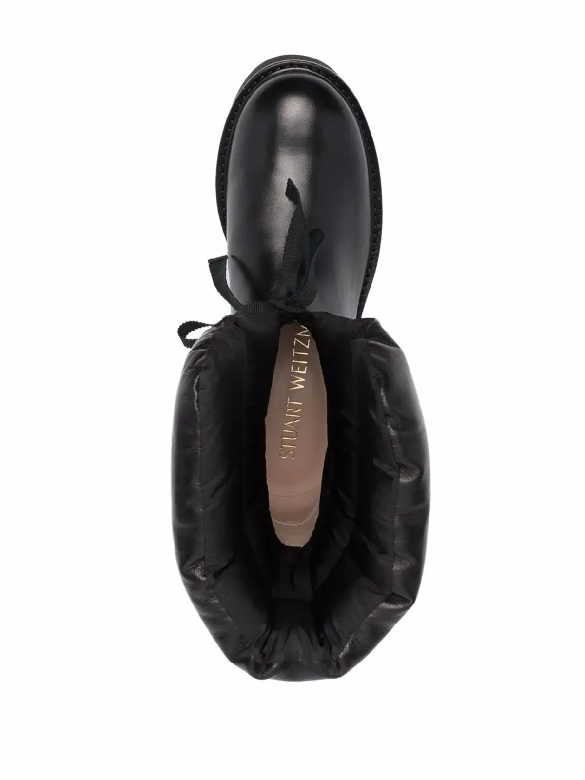 Stuart Weitzman キルテッドパネルド アンクルブーツ - 画像4