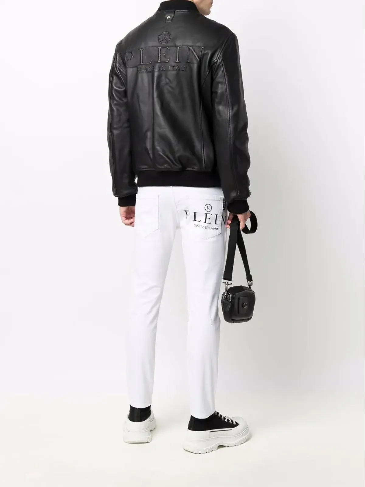 Philipp Plein スキニーカットデニムジーンズ - 画像2