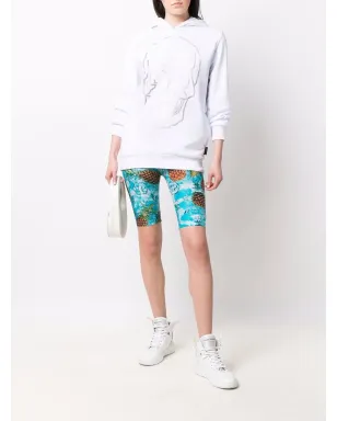 Philipp Plein パイナップル柄ショーツ ブルー - サムネイル2