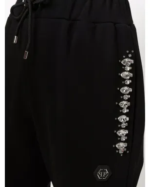 Philipp Plein クリスタル アイコニック-プレイン トラックパンツ - サムネイル5