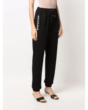 Philipp Plein クリスタル アイコニック-プレイン トラックパンツ - サムネイル3