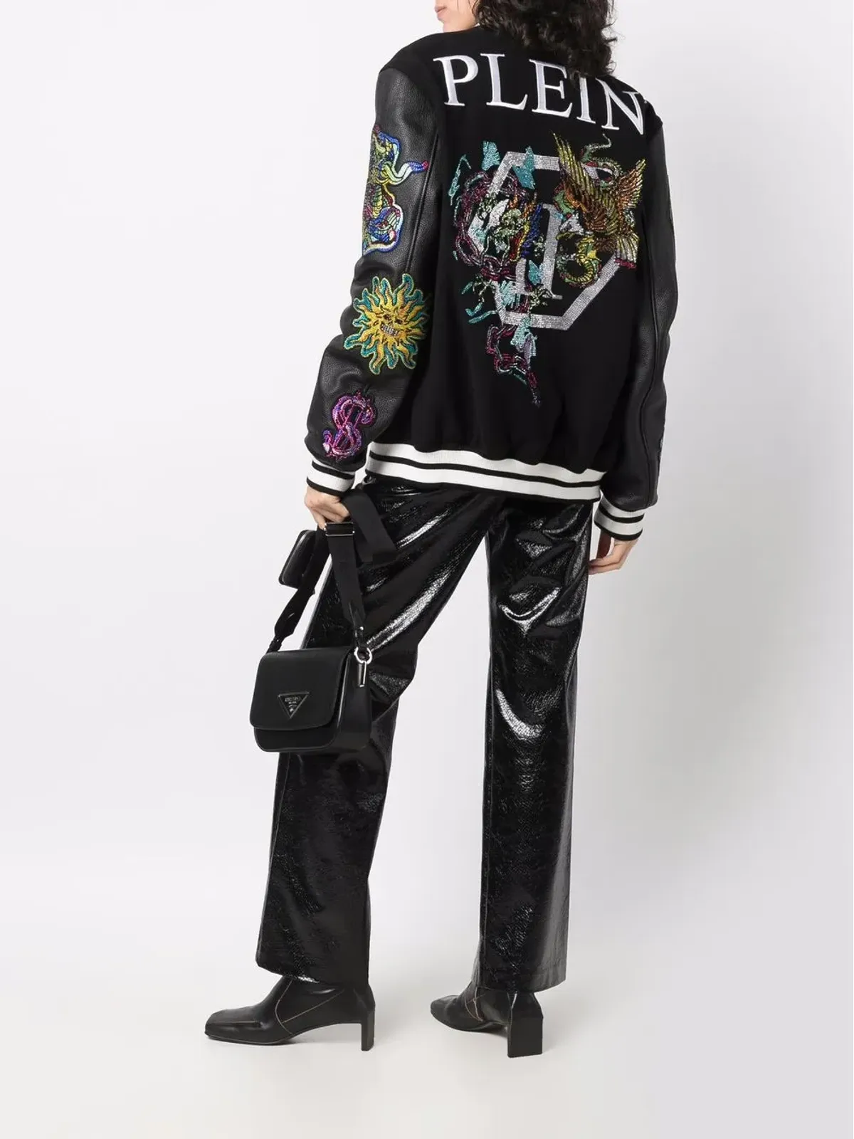 Philipp Plein スタジャン風ボンバージャケット - 画像3