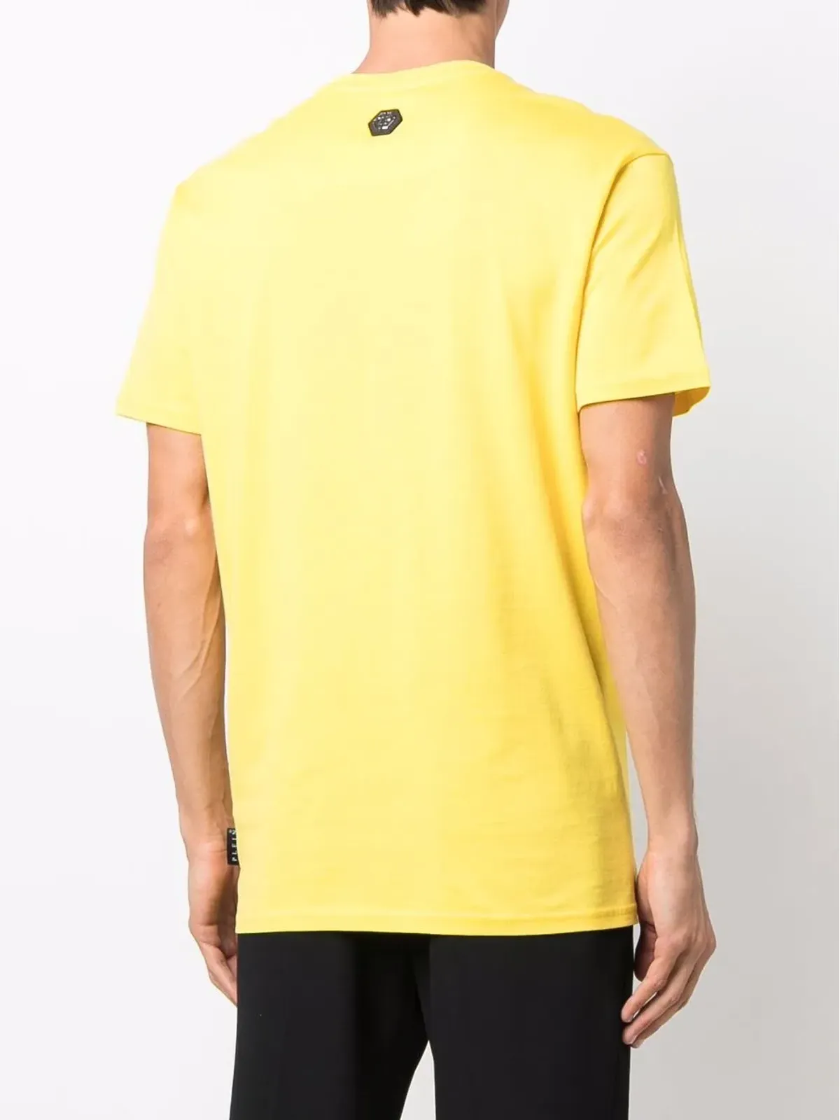 Philipp Plein ビーズロゴ・スカルTシャツ - Yellow - 画像5