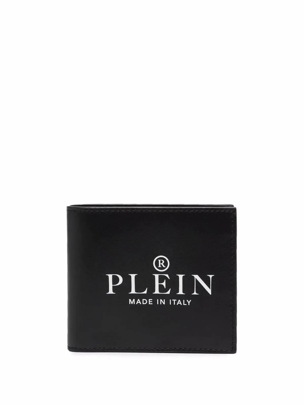 Philipp Plein ロゴプリント・二つ折りウォレット - ブラック - 画像1
