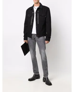 Philipp Plein ローライズ スリムフィット ジーンズ - サムネイル2