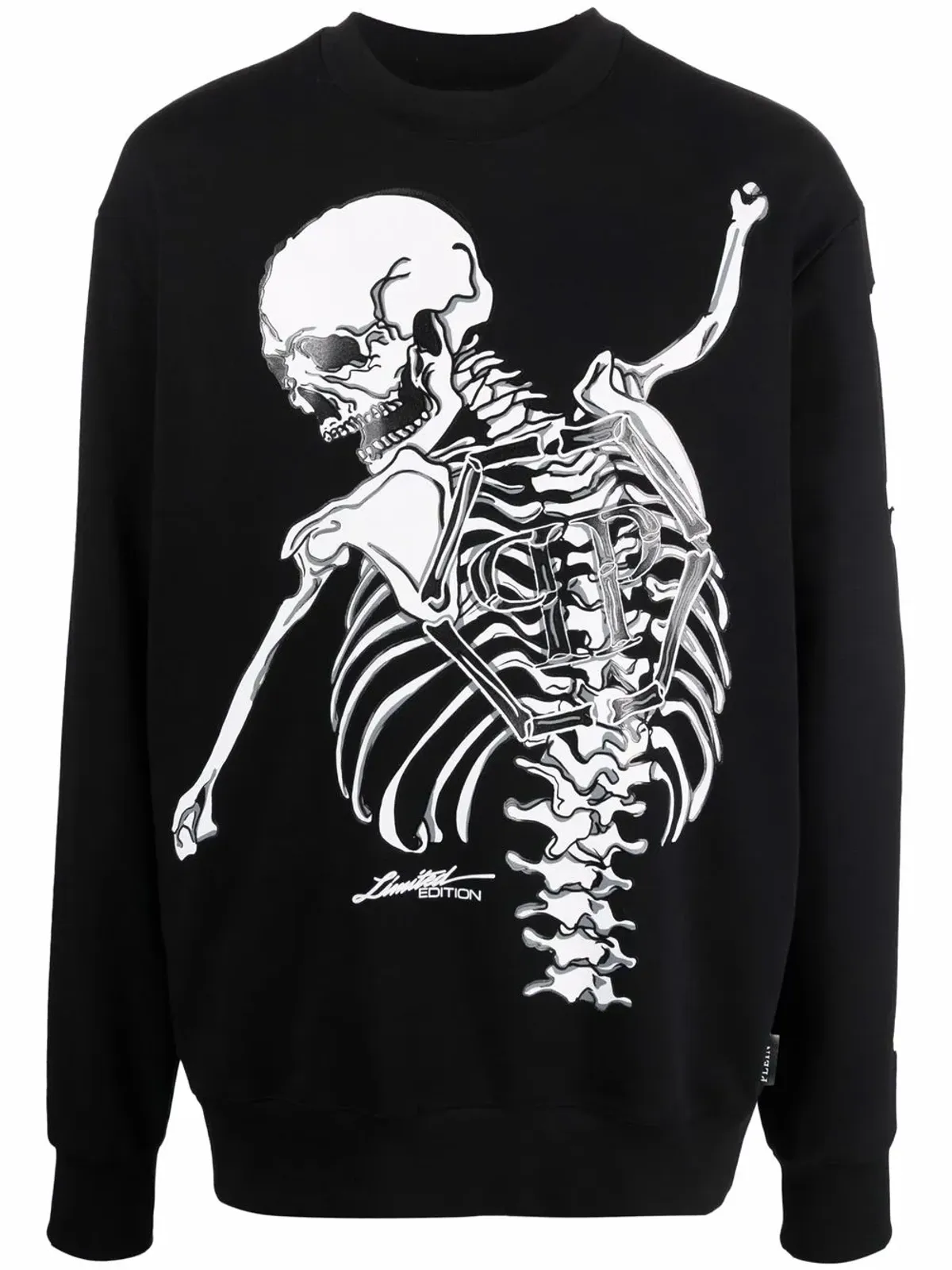 Philipp Plein 骸骨プリント スウェットシャツ - 画像1