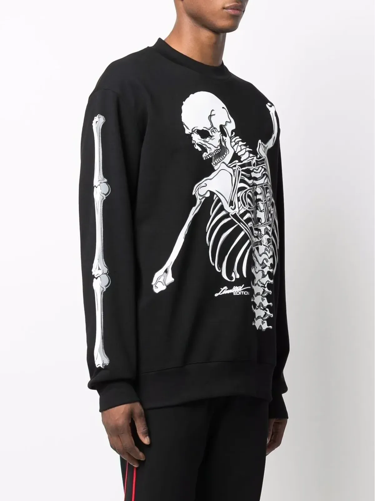 Philipp Plein 骸骨プリント スウェットシャツ - 画像3