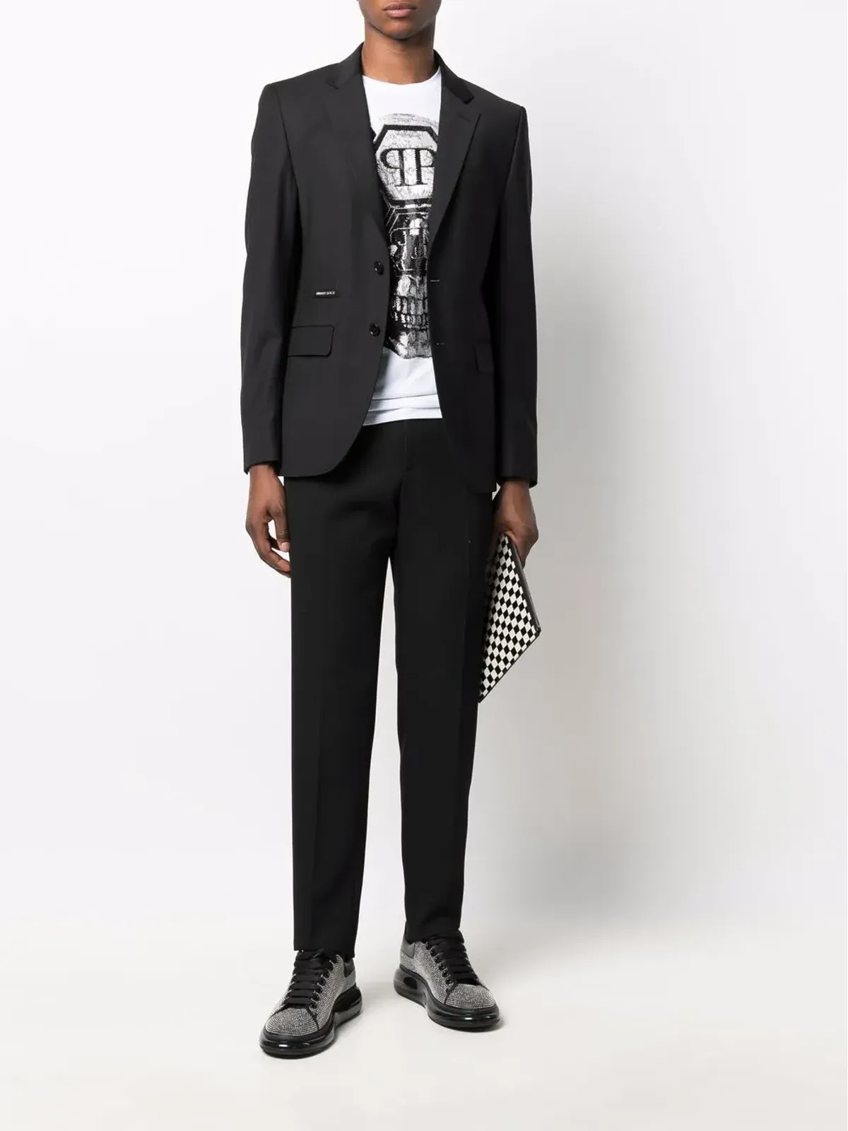 Philipp Plein シングルブレストジャケット - 画像2