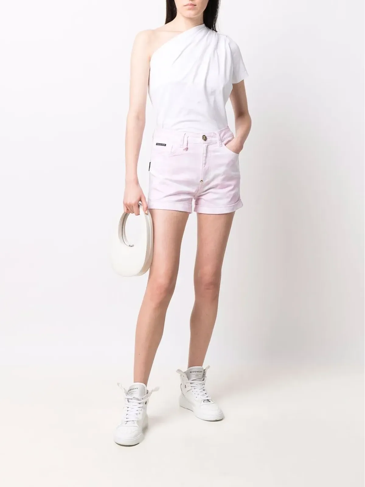 Philipp Plein ヘキサゴンデニムホットパンツ - 画像2