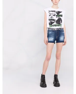 Philipp Plein ストーンズ ホットパンツ - サムネイル2