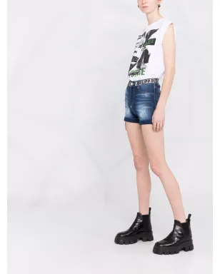 Philipp Plein ストーンズ ホットパンツ - サムネイル4