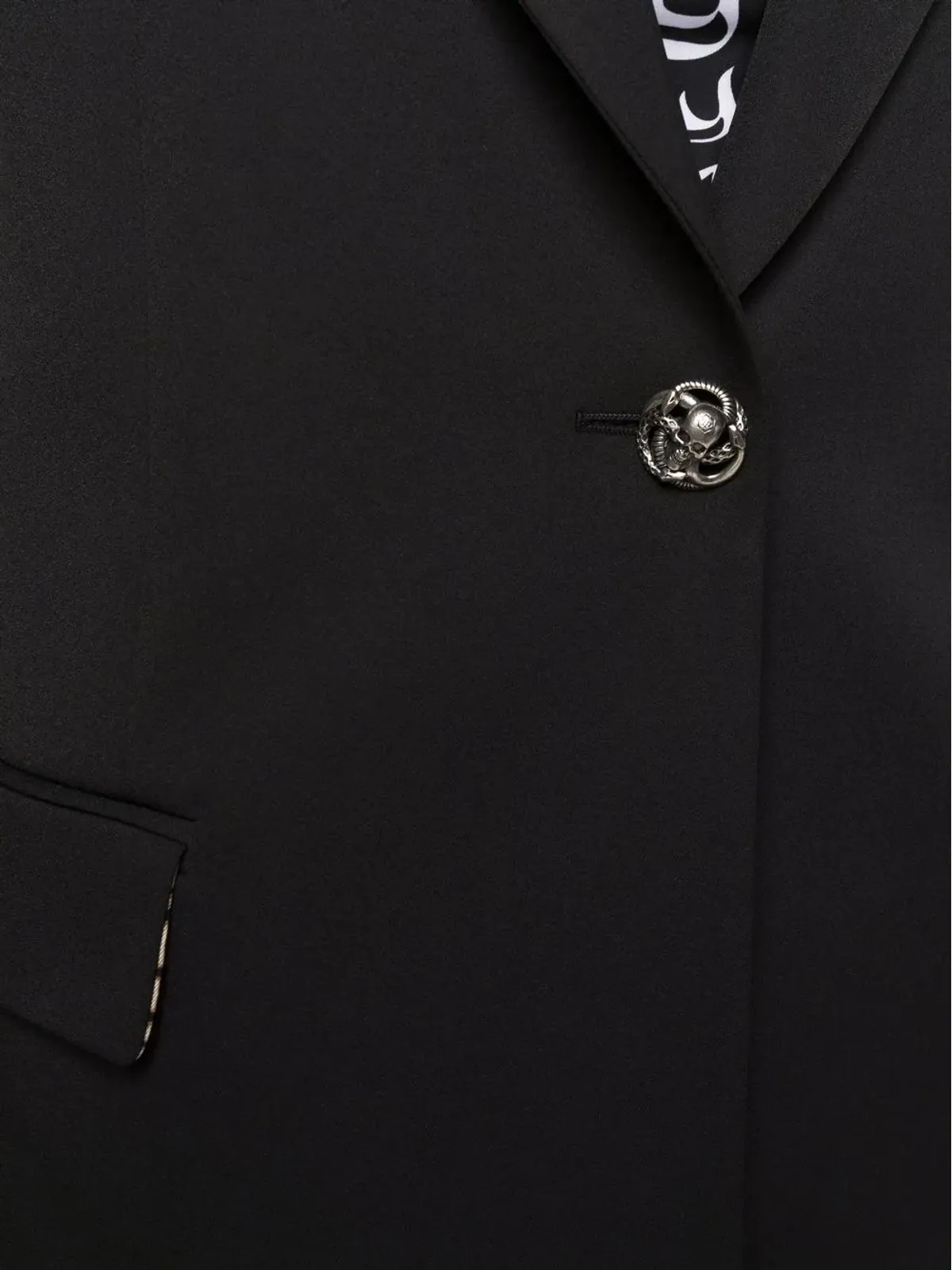 Philipp Plein カディ クリスタルスカル ブレザー - 画像5