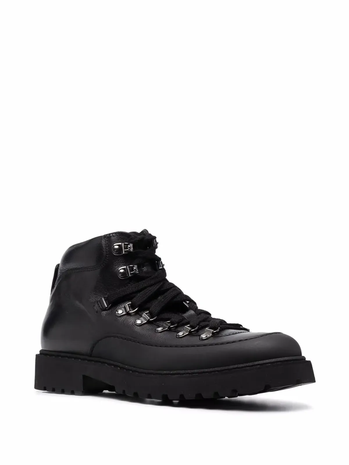 Doucal's lace-up ankle boots - Black - 画像2
