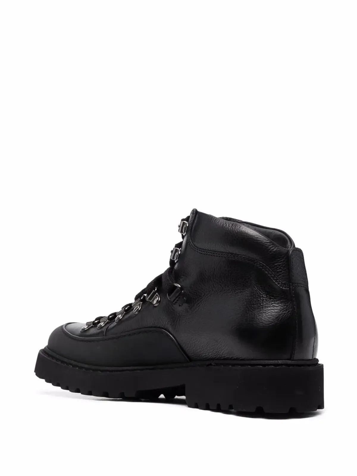 Doucal's lace-up ankle boots - Black - 画像3