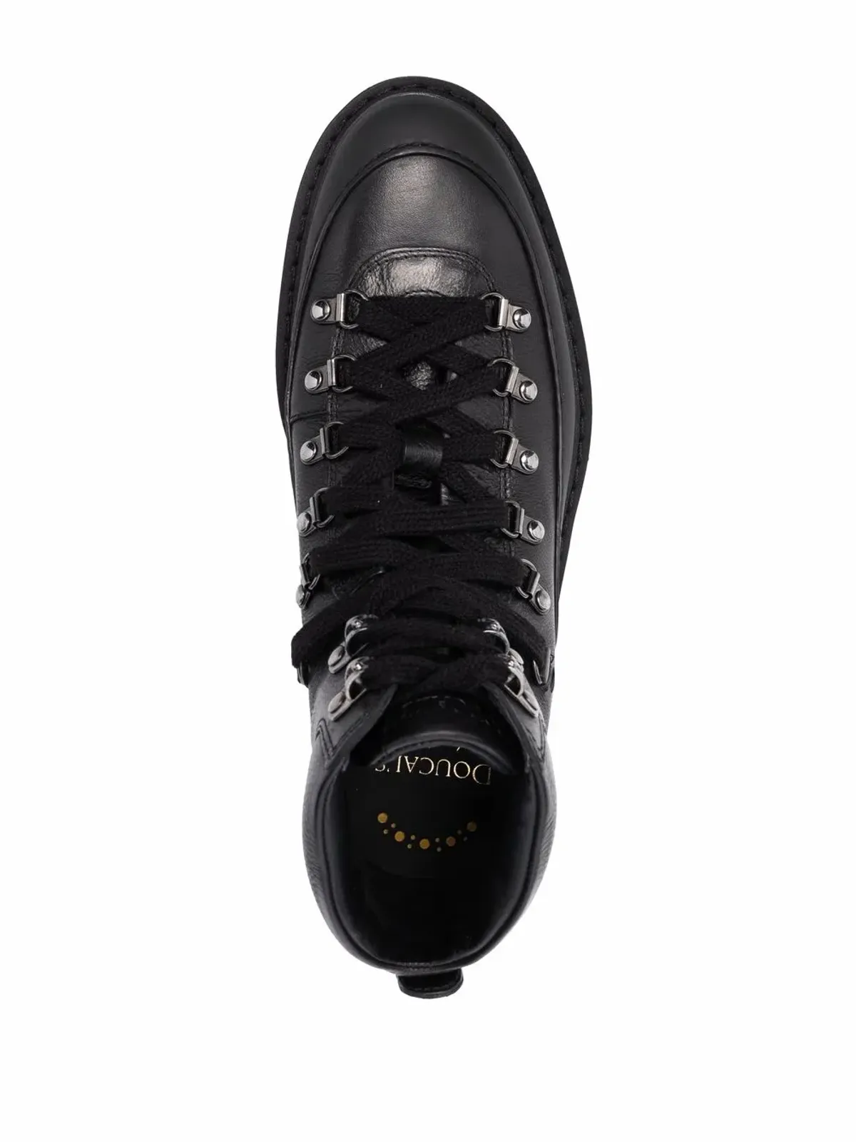 Doucal's lace-up ankle boots - Black - 画像4