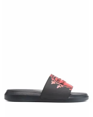 Alexander McQueen エンボスロゴスライド - サムネイル1