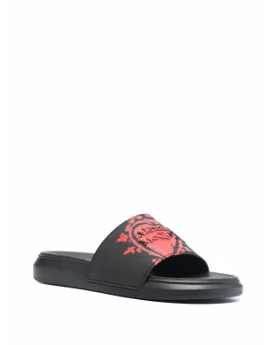 Alexander McQueen エンボスロゴスライド - サムネイル2