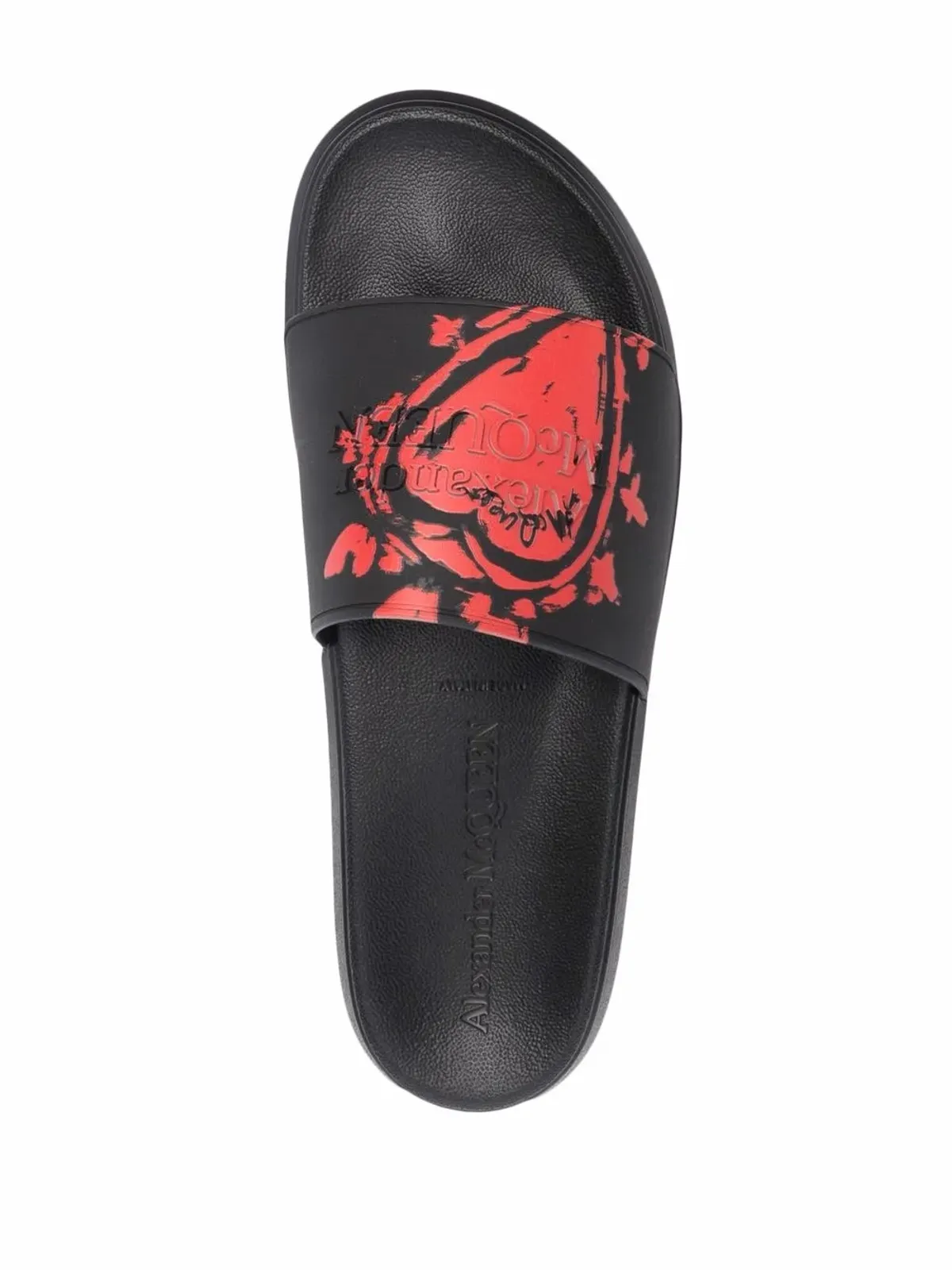 Alexander McQueen エンボスロゴスライド - 画像4