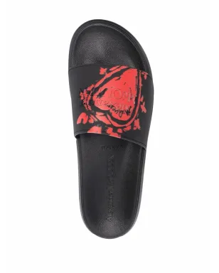 Alexander McQueen エンボスロゴスライド - サムネイル4