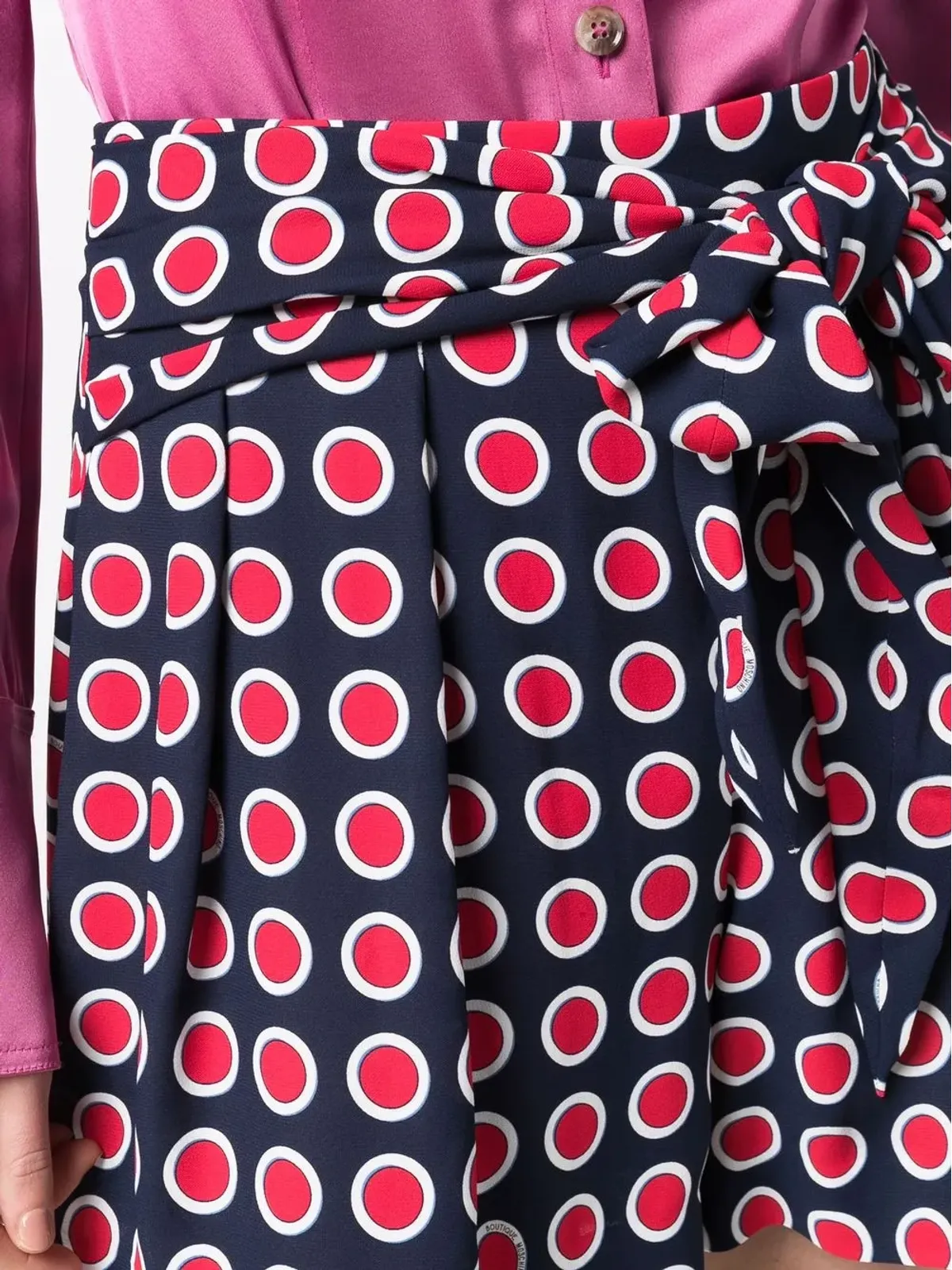 Boutique Moschino ジオメトリック柄 テーラードショーツ - 画像5