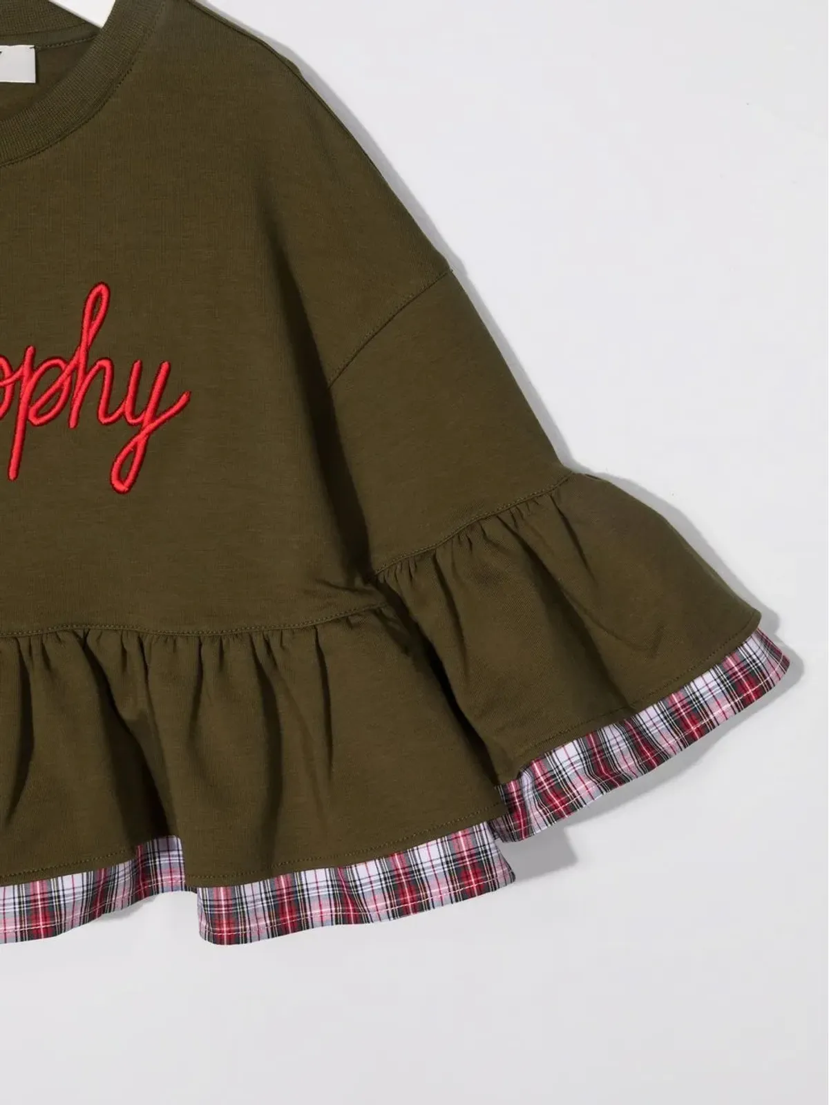 Philosophy Di Lorenzo Serafini Kids ロゴプリント入りフレアトップ - 画像3