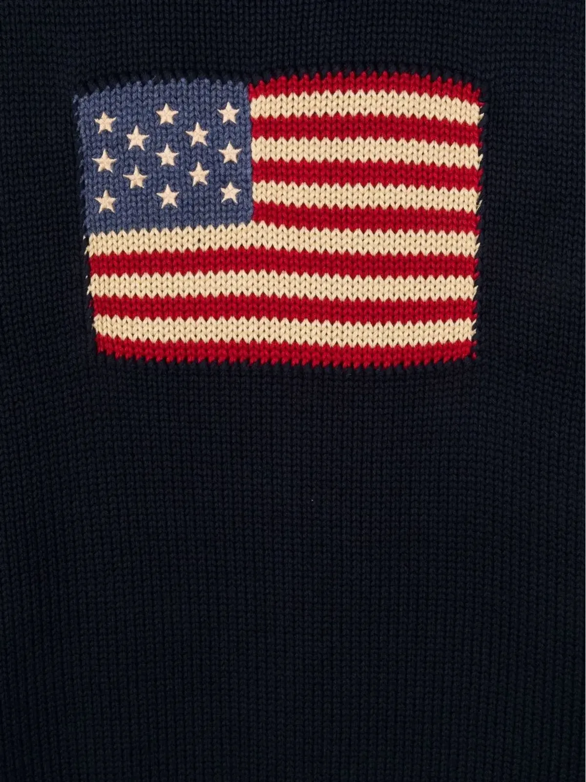 POLO RALPH LAUREN KIDS 旗柄長袖ニットセーター - 画像3
