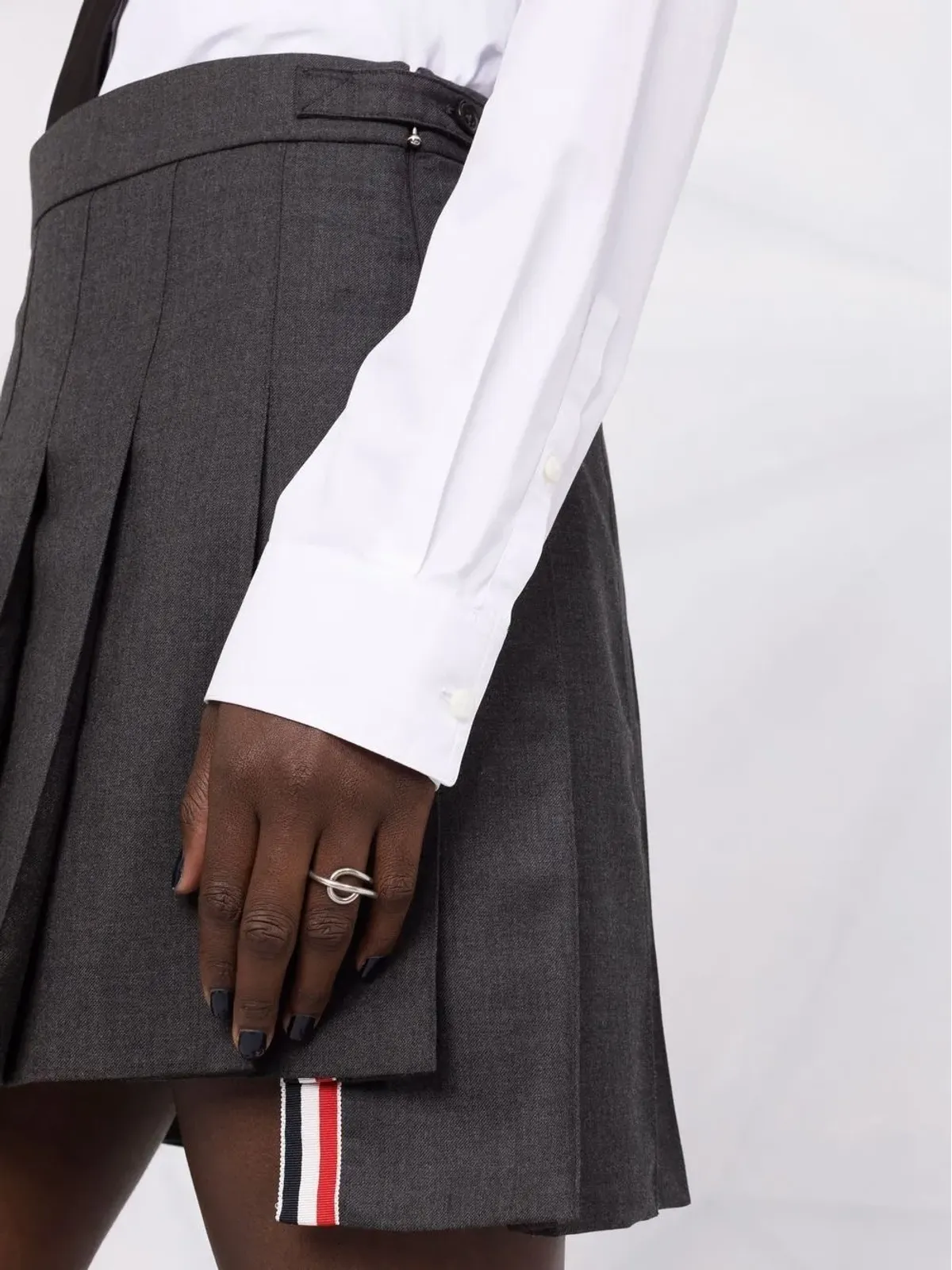 Thom Browne プリーツミニスカート - 画像3