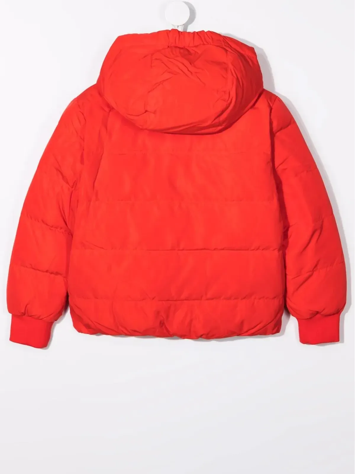 Lanvin Enfant ハートプリント リバーシブル ボンバー ジャケット - レッド - 画像2