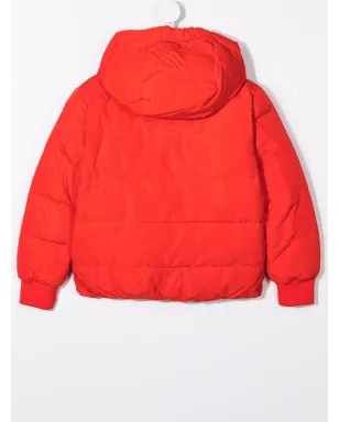Lanvin Enfant ハートプリント リバーシブル ボンバー ジャケット - レッド - サムネイル2