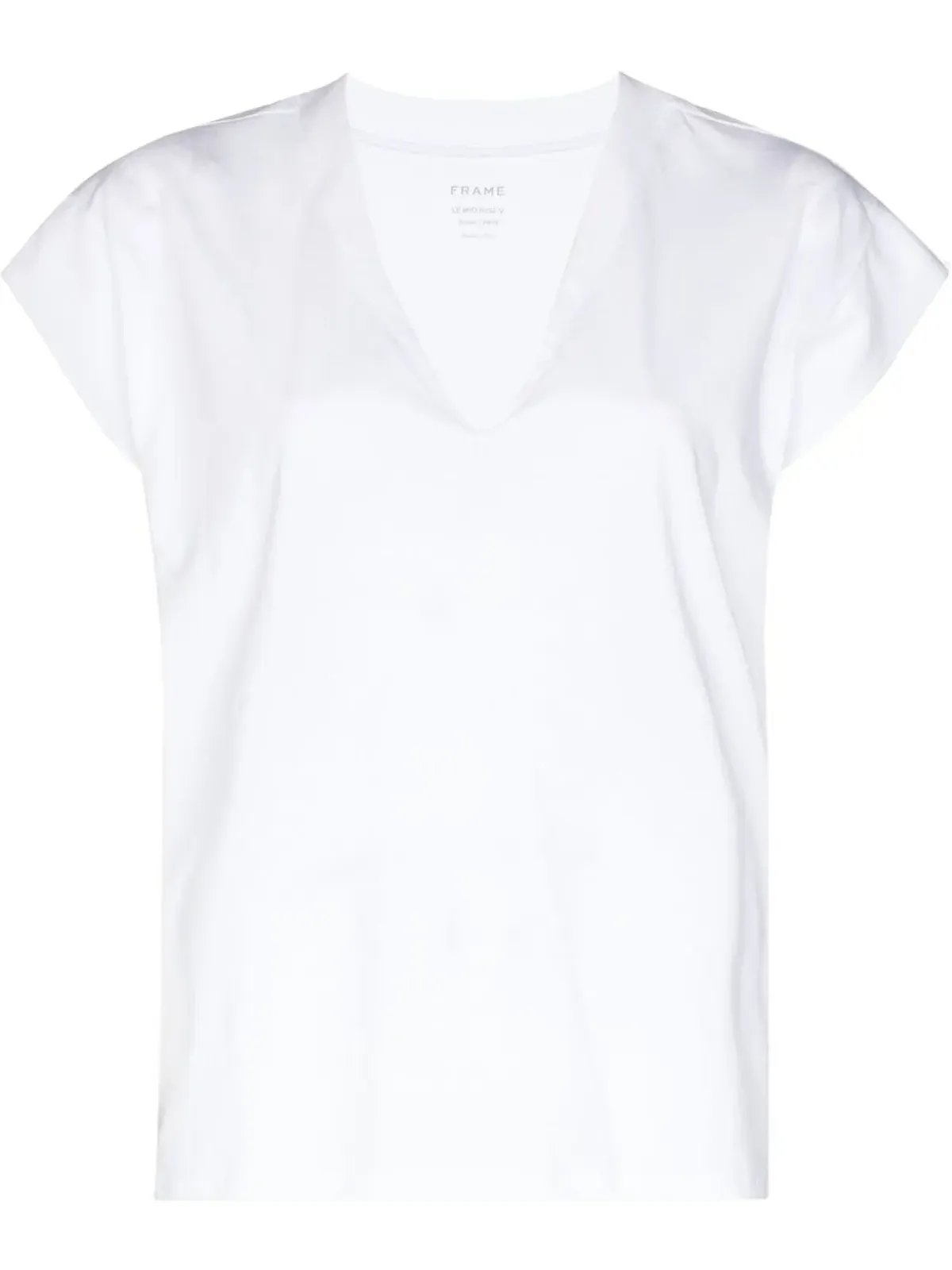 FRAME 半袖Vネック Tシャツ - 画像1