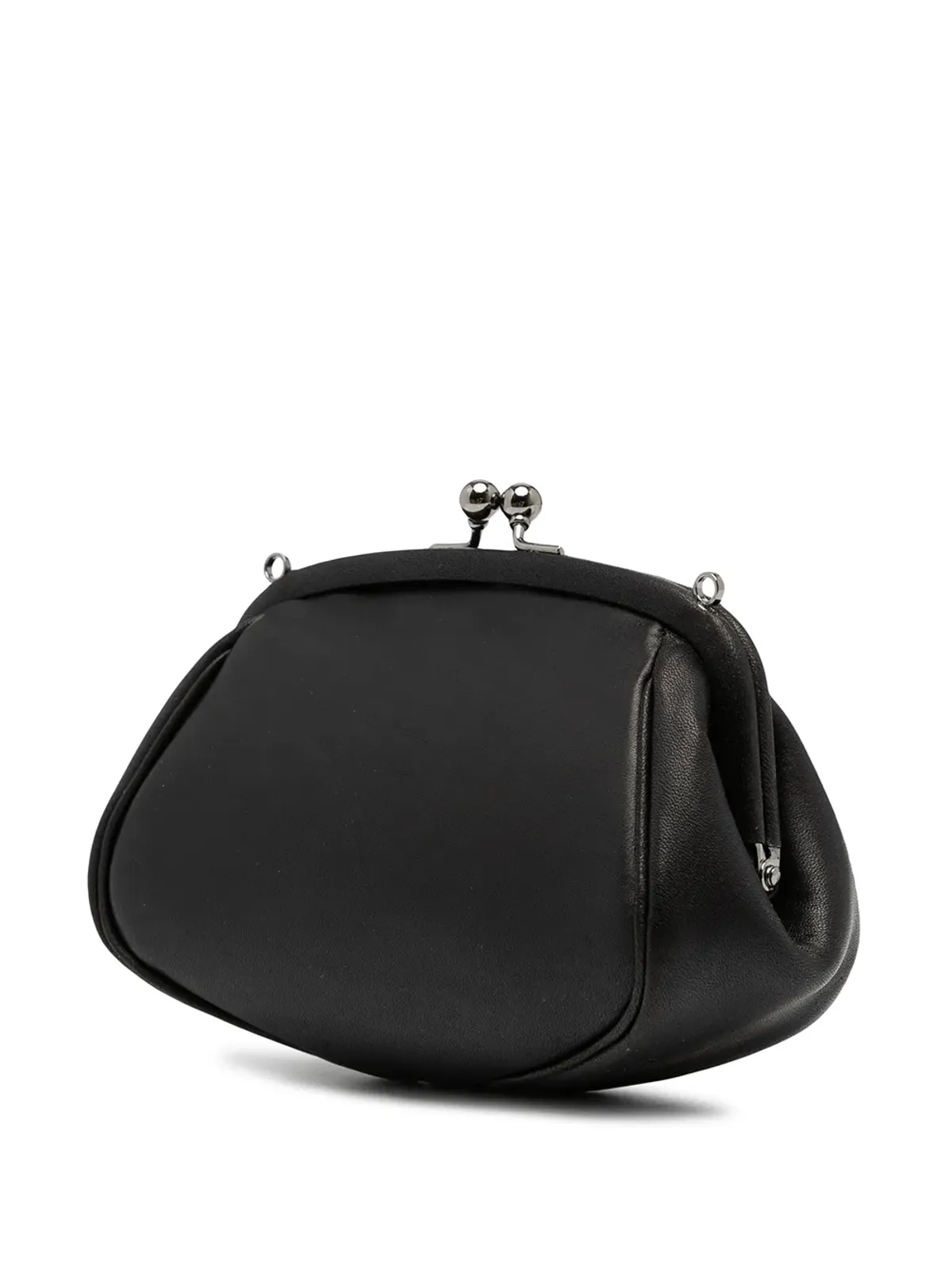 Discord Yohji Yamamoto クラスプレザーショルダーバッグ - Black - 画像3