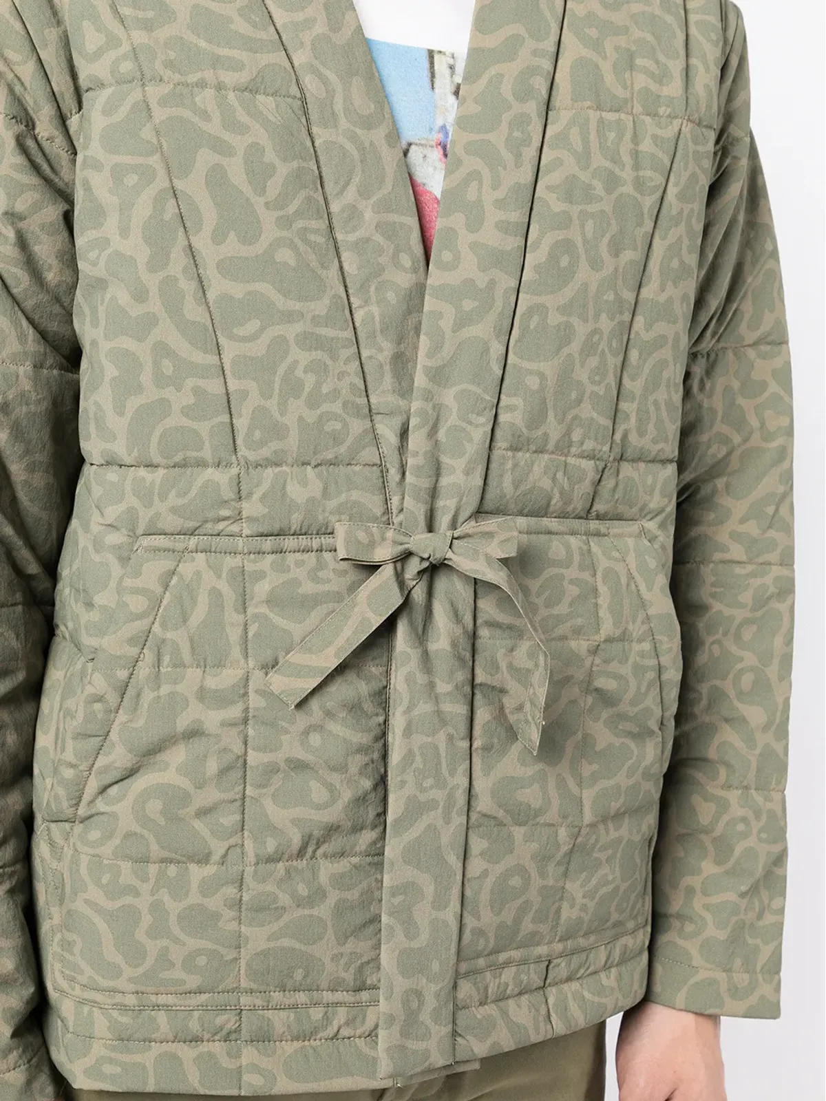 Maharishi パッド入りタイウェストジャケット - 画像5