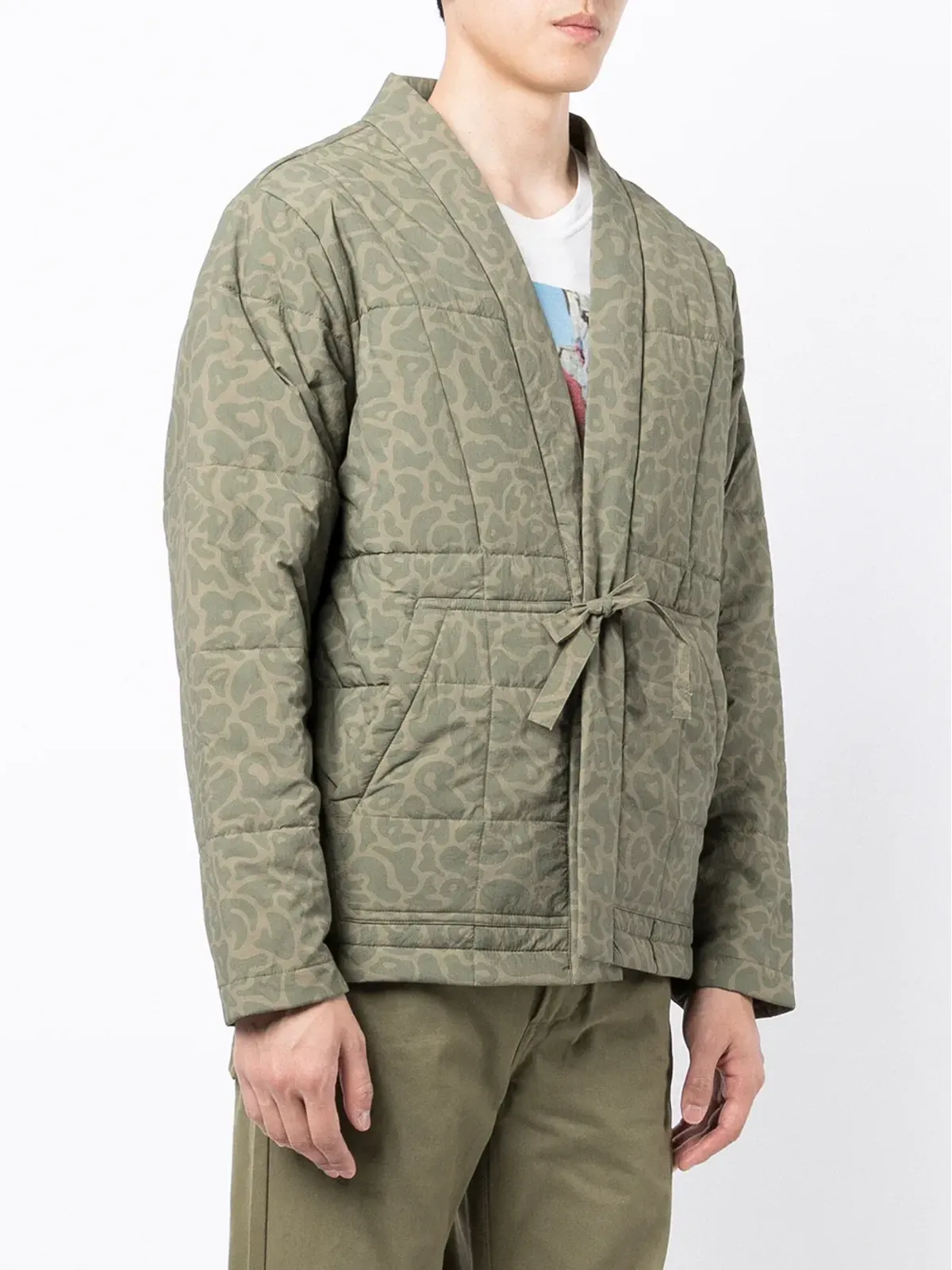 Maharishi パッド入りタイウェストジャケット - 画像3