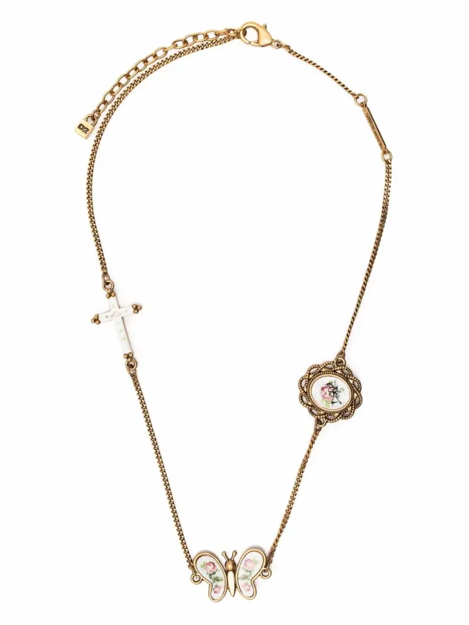Dsquared2 DSQUARED2 チェーンリンク チャーム ネックレス ゴールドの商品画像