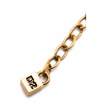 DSQUARED2 チェーンリンク チャーム ネックレス ゴールド - サムネイル3