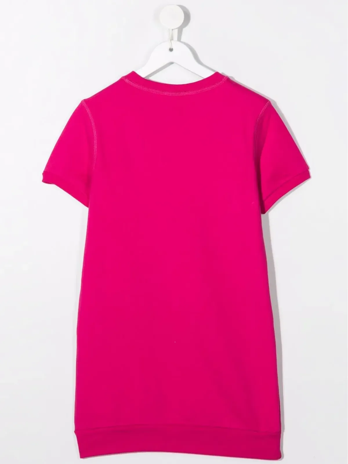 DSQUARED2 KIDS ロゴプリント コットン Tシャツドレス - ピンク - 画像2