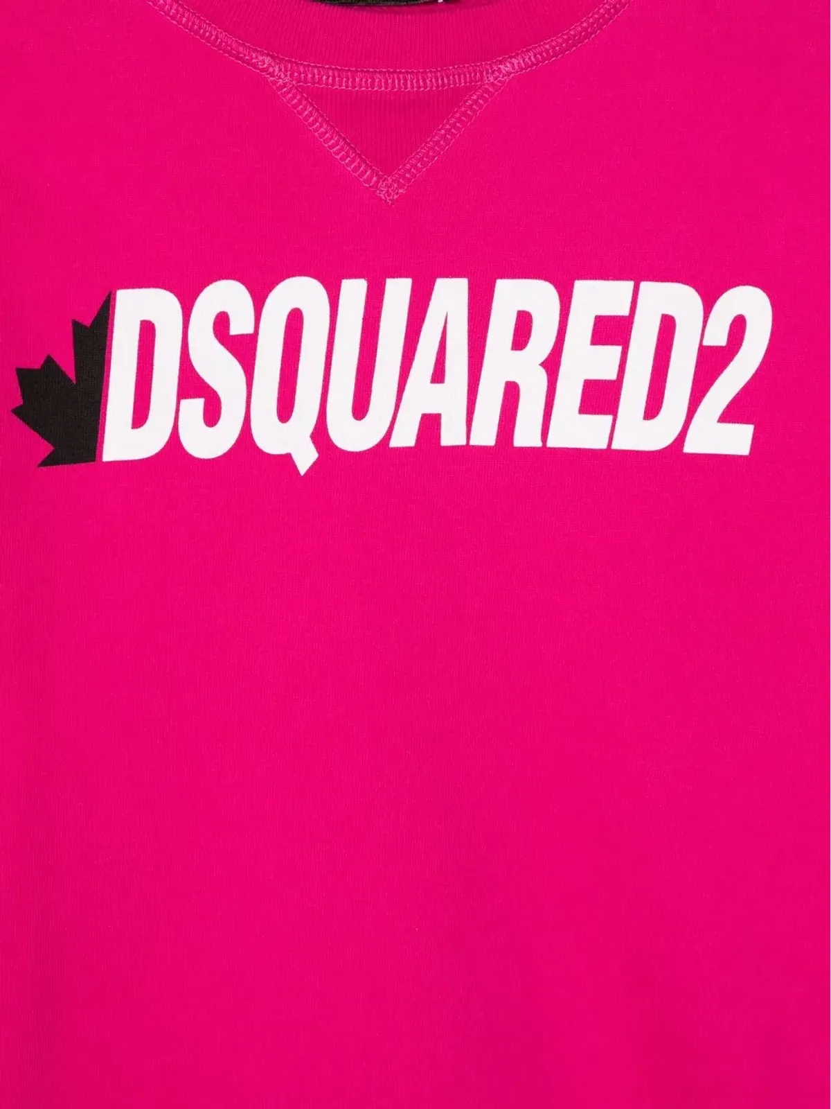 DSQUARED2 KIDS ロゴプリント コットン Tシャツドレス - ピンク - 画像3