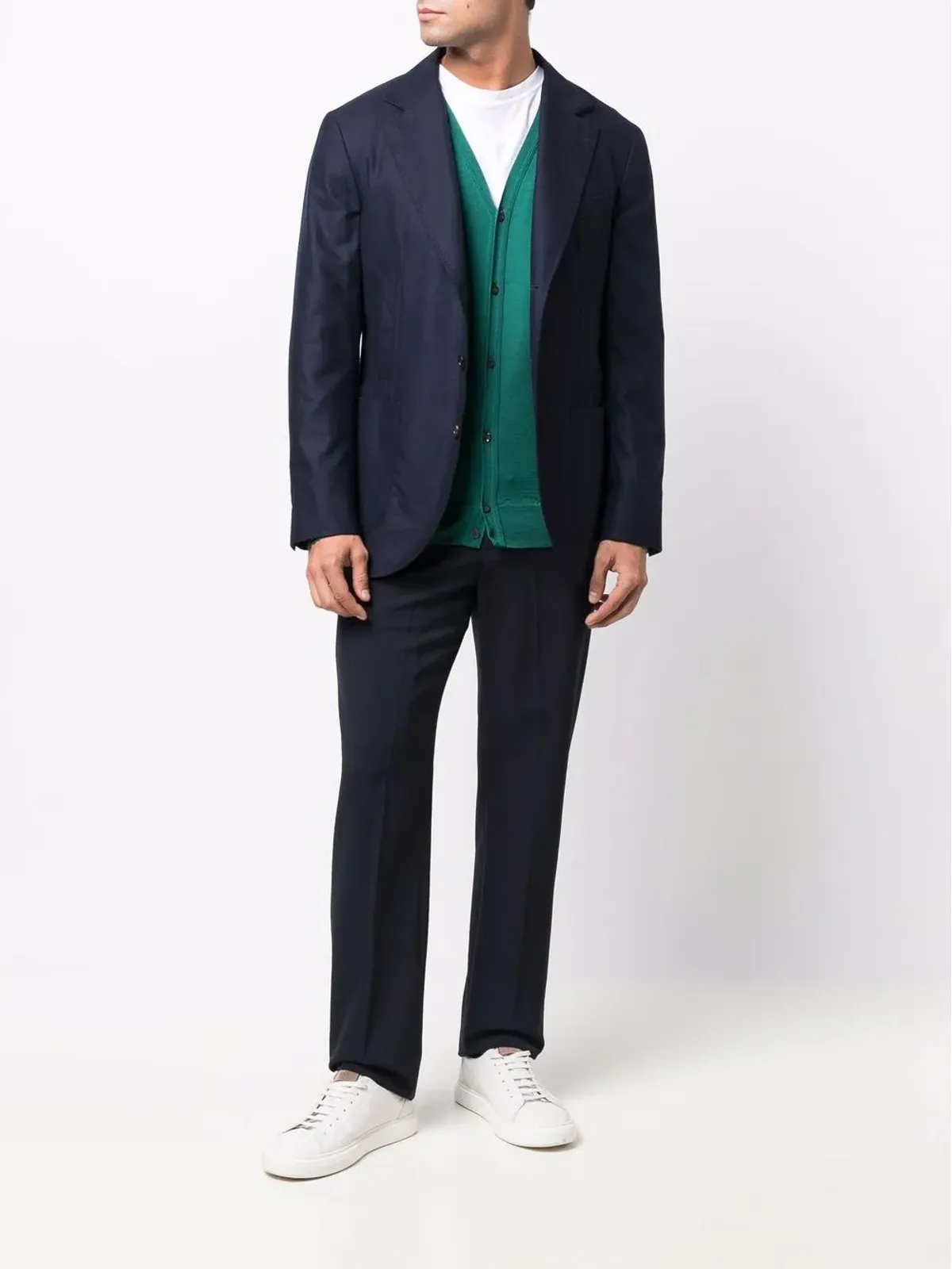John Smedley ペットワース ファインニット カーディガン - 画像2