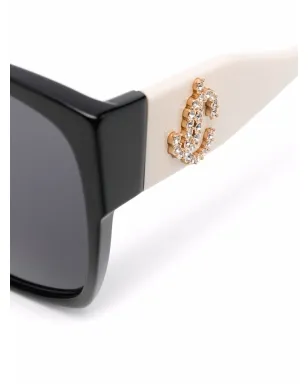 Jimmy Choo Eyewear Noemis oversize-frame sunglasses - サムネイル3