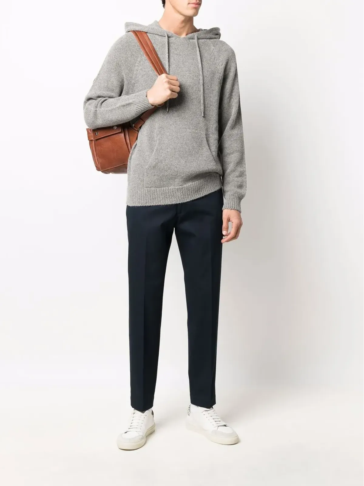 Dell'oglio スリムカット チノパンツ - 画像2