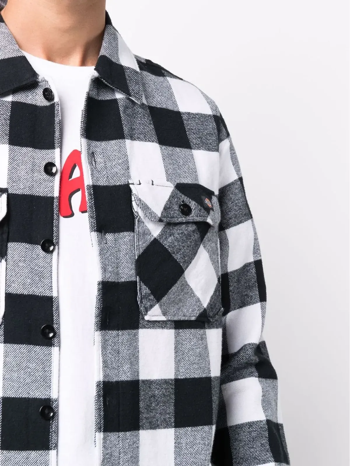 Dickies Construct チェック柄コットンシャツ - 画像5