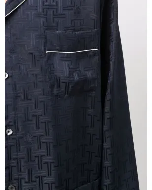 Lanvin ロゴプリント パジャマシャツ - サムネイル5