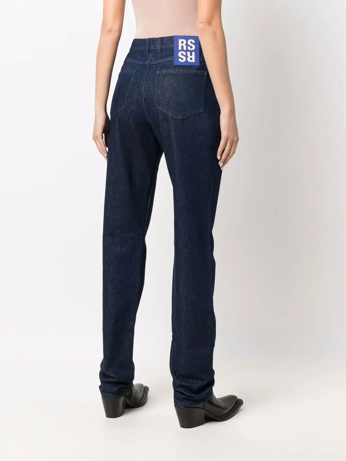 Raf Simons ハイライズストレートジーンズ - 画像4
