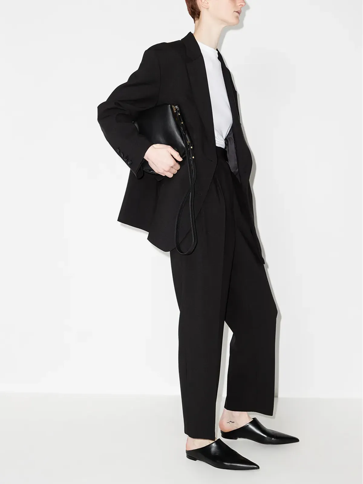 The Frankie Shop Bea テーラードクロップドパンツ - 画像2