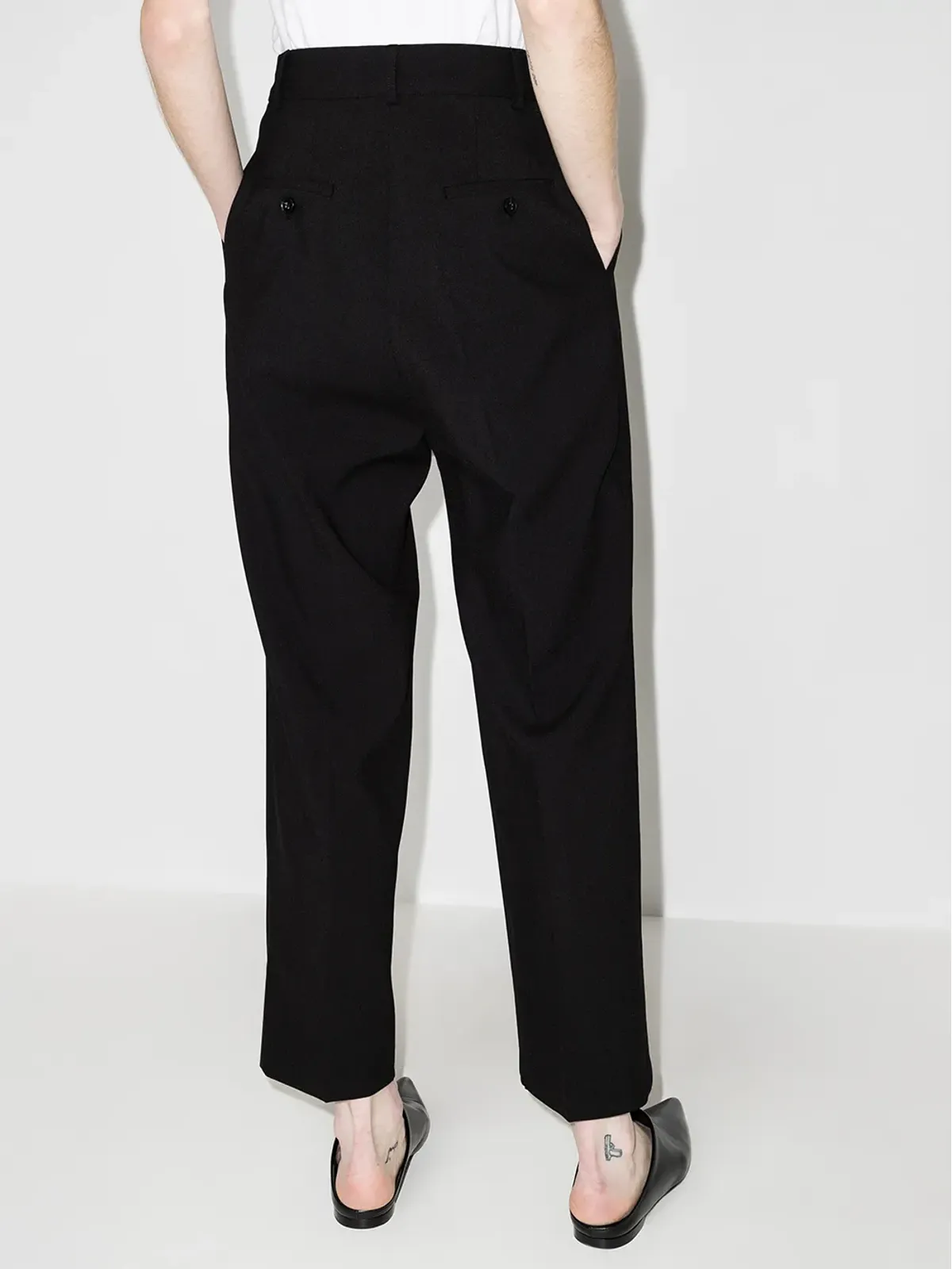 The Frankie Shop Bea テーラードクロップドパンツ - 画像4