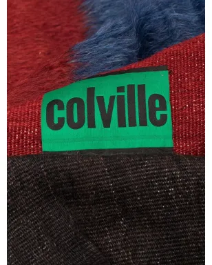 colville ストライプモヘア ラグ - レッド - サムネイル2