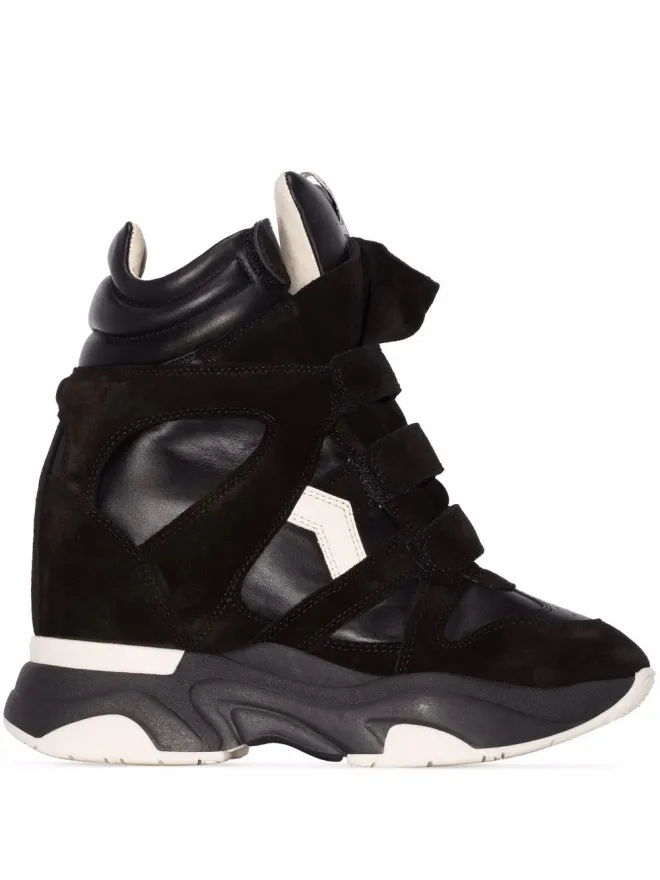 Isabel Marant ISABEL MARANT Balksee ウェッジスニーカー - Blackの商品画像
