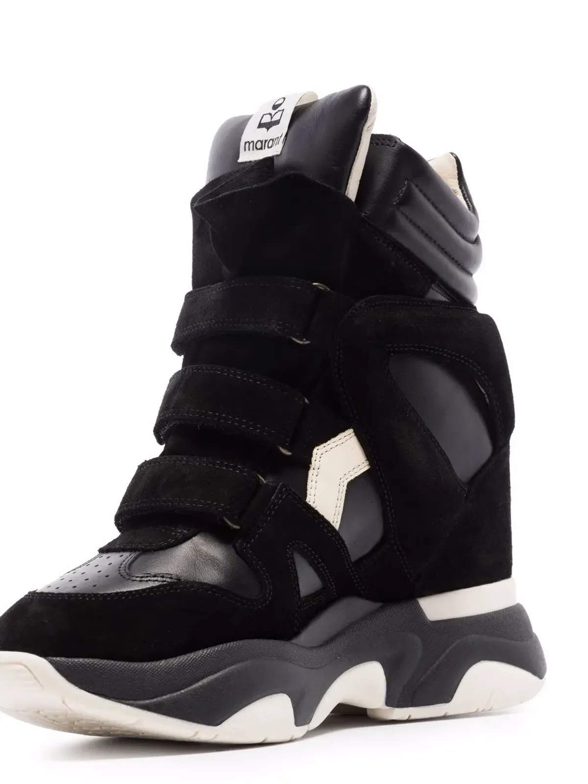 ISABEL MARANT Balksee ウェッジスニーカー - Black - 画像2